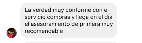 Reseña de cliente